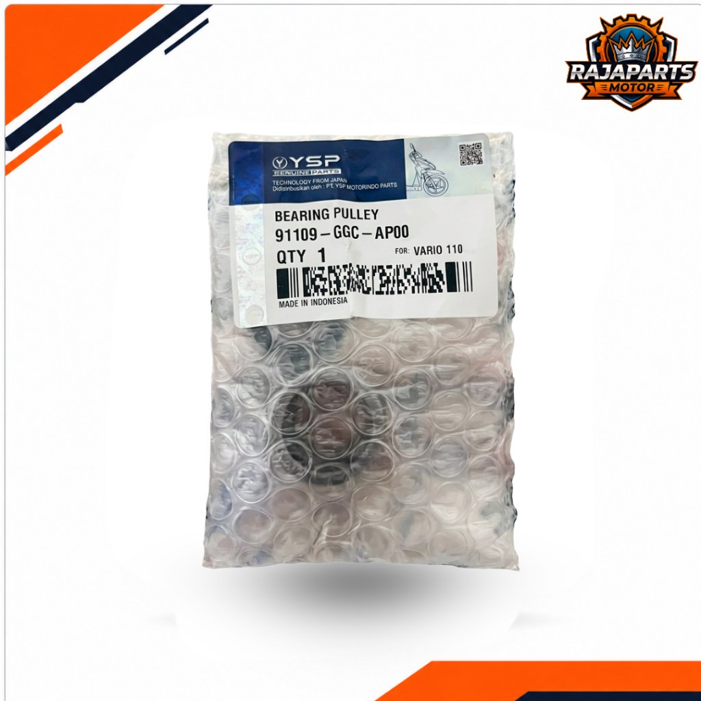 YSP - BEARING PULLEY GGC Honda VARIO / SCOOPY / BEAT / SPACY / GENIO /ADV /PCX / (Karbu, FI, eSP) & Scoopy