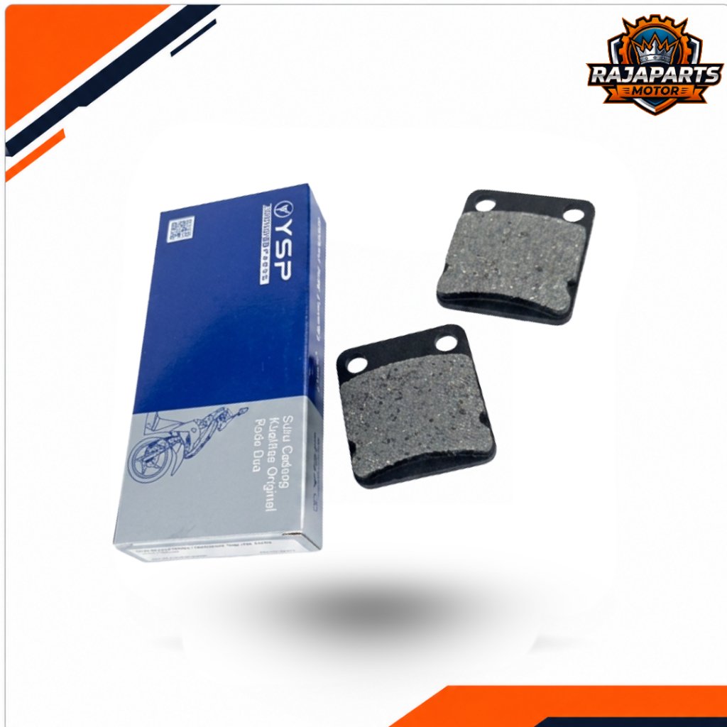 Diskpad kotak / Kampas rem Belakang YSP KG2-KLX 150 (RR), KLX 250(RR), DTRACKER (RR), KL PRO (FR), GL MAX ( FR)
