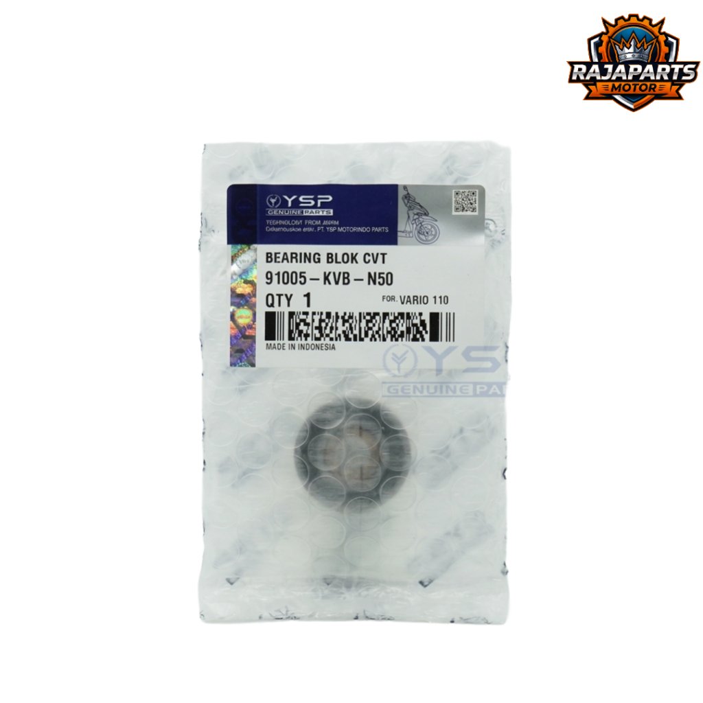 Bearing Blok CVT YSP ORIGINAL - KVB-HONDA 6002 - Vario - Scoopy - Spacy - Beat - Gambar 2