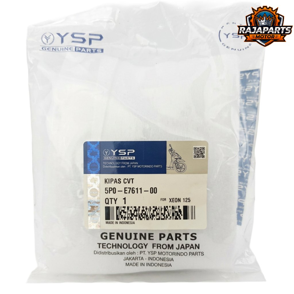 KIPAS CVT YSP - 44D-XEON 125, AEROX 125, XEON GT - Gambar 2