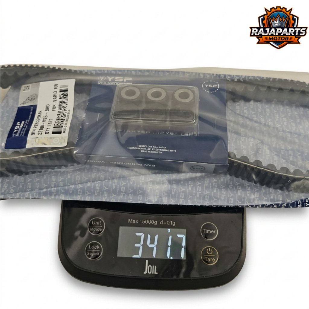 YSP VANBELT ASSY + ROLLER K2S-VARIO 160, STYLO 160 (2024-2025) - Gambar 2